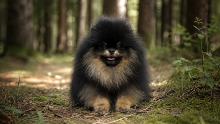 Pomerania cachorro